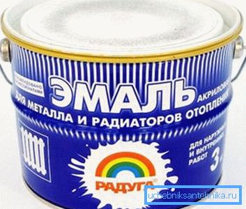 Акрилна боја за радијатори без мирис 