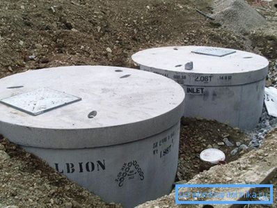 Автономна отпадна вода од армиран бетон Автономна отпадна вода од армиран бетон