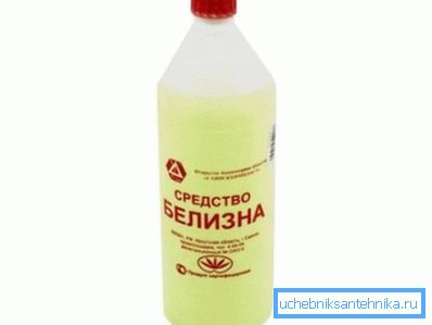 Бело за чистење на водовод Бело за чистење на водовод