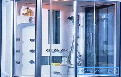 Голема кабина 170x75 со лизгачки врати - класична верзија на дизајнот Голема кабина 170x75 со лизгачки врати - класична верзија на дизајнот