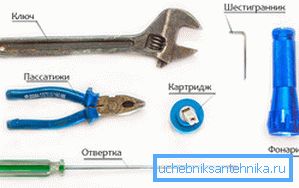 За поправка на кујнските славини ќе ви биде потребна алатка
