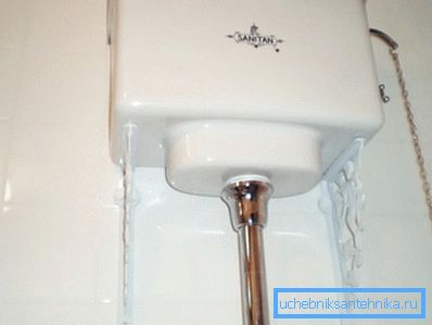 За цистерна е потребна специјална цевка за вода. За цистерна е потребна специјална цевка за вода.