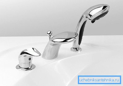 Слики на водовод, монтирани во страната на бањата Слики на водовод, монтирани во страната на бањата