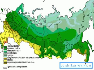 Климатски зони на Руската Федерација. Климатски зони на Руската Федерација.