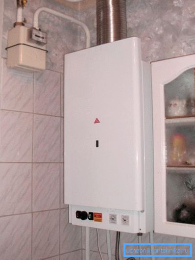 Компактен гасен котел може добро да го загрее стандардниот стан Компактен гасен котел може добро да го загрее стандардниот стан