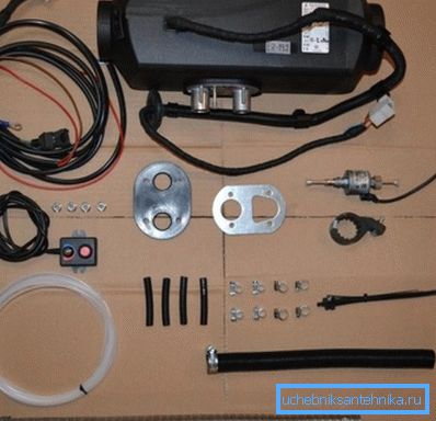 Пакет за испорака за воздух грејач AirTronic