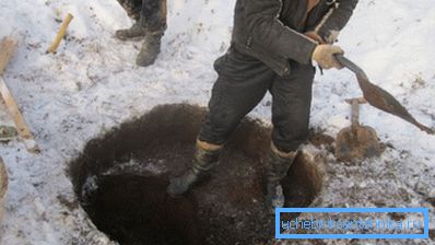 Копање за време на мраз