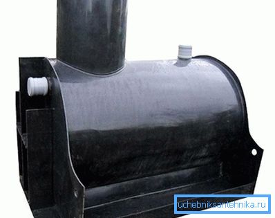 Хоризонтален септички резервоар