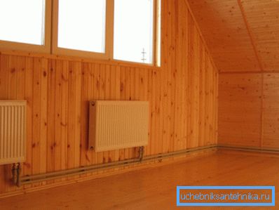Аматерски фото распоред на системите за греење во собата Аматерски фото распоред на системите за греење во собата