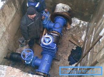 Инсталација на надворешен водовод. Инсталација на надворешен водовод.