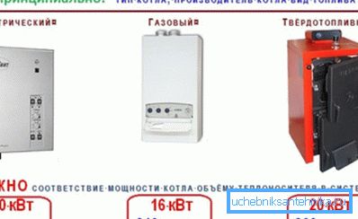 Моќта на котелот мора да одговара на количината на течноста за ладење. Моќта на котелот мора да одговара на количината на течноста за ладење.