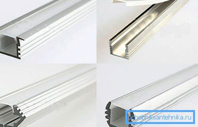 Неколку промени на профилот за LED ленти. Неколку промени на профилот за LED ленти.