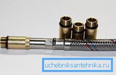 Адаптер M10-M8 за мешалки со фитинзи со различни должини