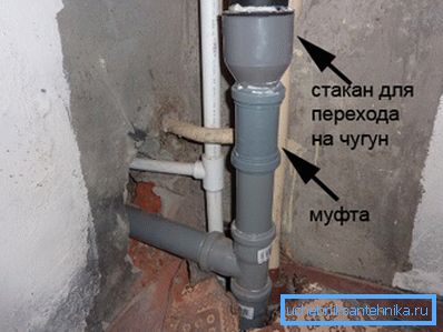 Пластично вметнување во леано железо