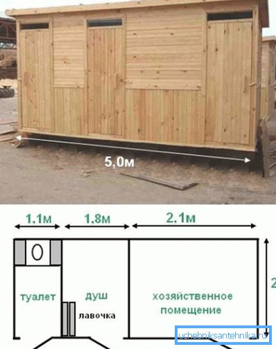 Постои мала туш кабина со тоалет + hozblok и туш. Постои мала туш кабина со тоалет + hozblok и туш.