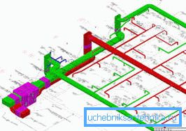37 Проектот на системот за вентилација на канцеларија центар.