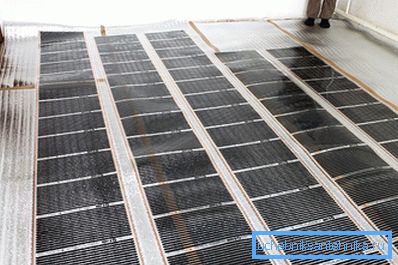 Распоред на IR филм на врвот на топлинска изолација Распоред на IR филм на врвот на топлинска изолација