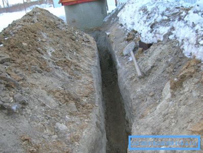 Размислете како правилно да се спроведе вода во земјата од изворот до куќата. Размислете како правилно да се спроведе вода во земјата од изворот до куќата.