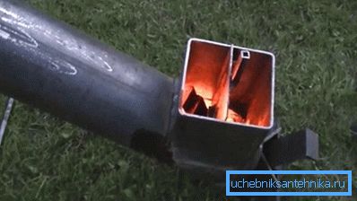 Реактивна домашна печка на друг тип на цевка Реактивна домашна печка на друг тип на цевка