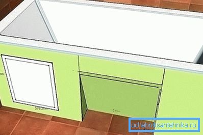 Дијаграм за инсталација на екранот Дијаграм за инсталација на екранот