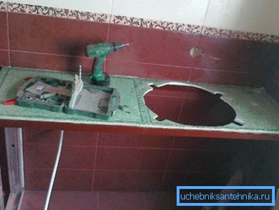 Countertop мијалник Countertop мијалник