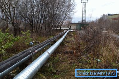 Термичката врска е над земја. Термичката врска е над земја.