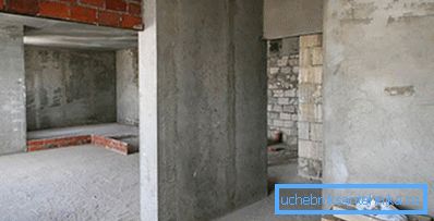 Типичната состојба на станот во новата зграда. Типичната состојба на станот во новата зграда.