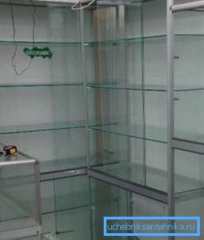 Опрема за тргување базирана на системи за алуминиумски профили