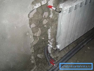 Цевките може да се маскираат под подот или сокриени во ѕидови.