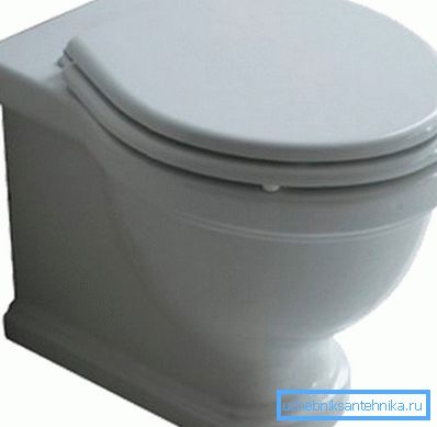 Тип на тоалетна сад Тип на тоалетна сад