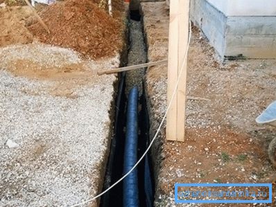 Одводнување уред околу куќата Одводнување уред околу куќата