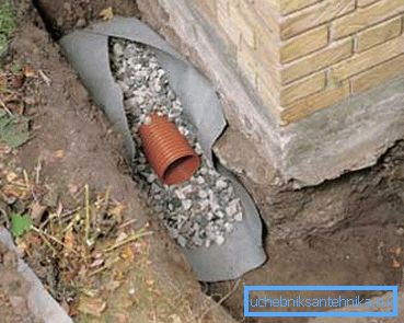 Изолација на цевките во земјата.