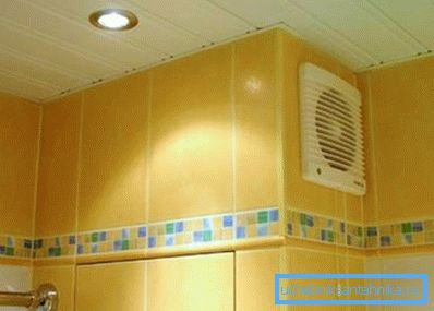 200-200 вентилација решетка со аксијален вентилатор во бањата