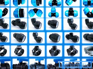 2779 Видови фитинзи за HDPE цевки