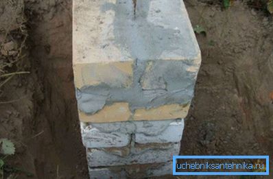 Внатре во колоната ја зајакнуваме засилување.