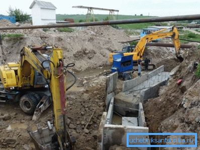 Поставување на основата за изградба на пропусна вода Поставување на основата за изградба на пропусна вода