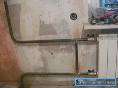 Замена на грејната цевка е направена на заварени споеви. Замена на грејната цевка е направена на заварени споеви.