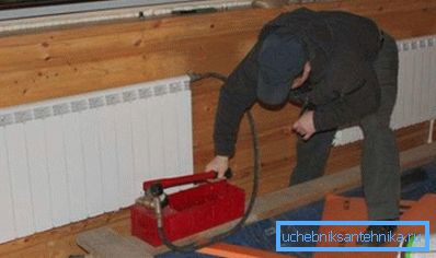 Завршната фаза на работа - греење за греење